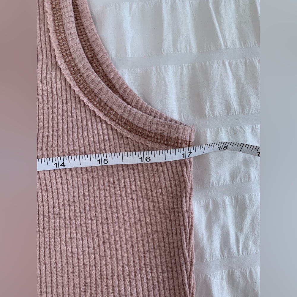 Doe & Rae Button-Front Ribbed Tank Top - Picture 9 of 16